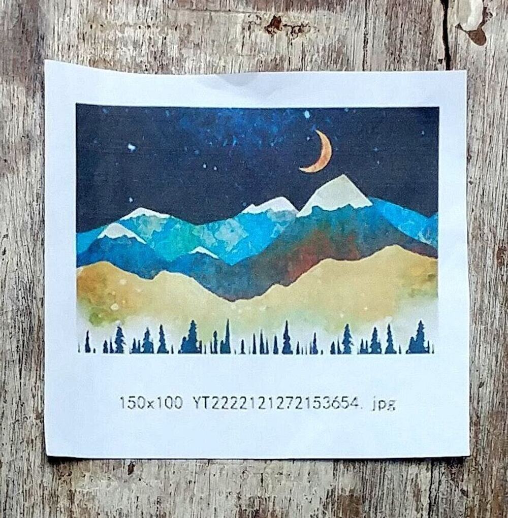 Starry Night Tapestry Wall Hanging for Living Room Bedroom New Space Frog Design